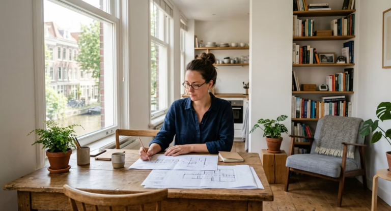 Kleine klein woning woon huis